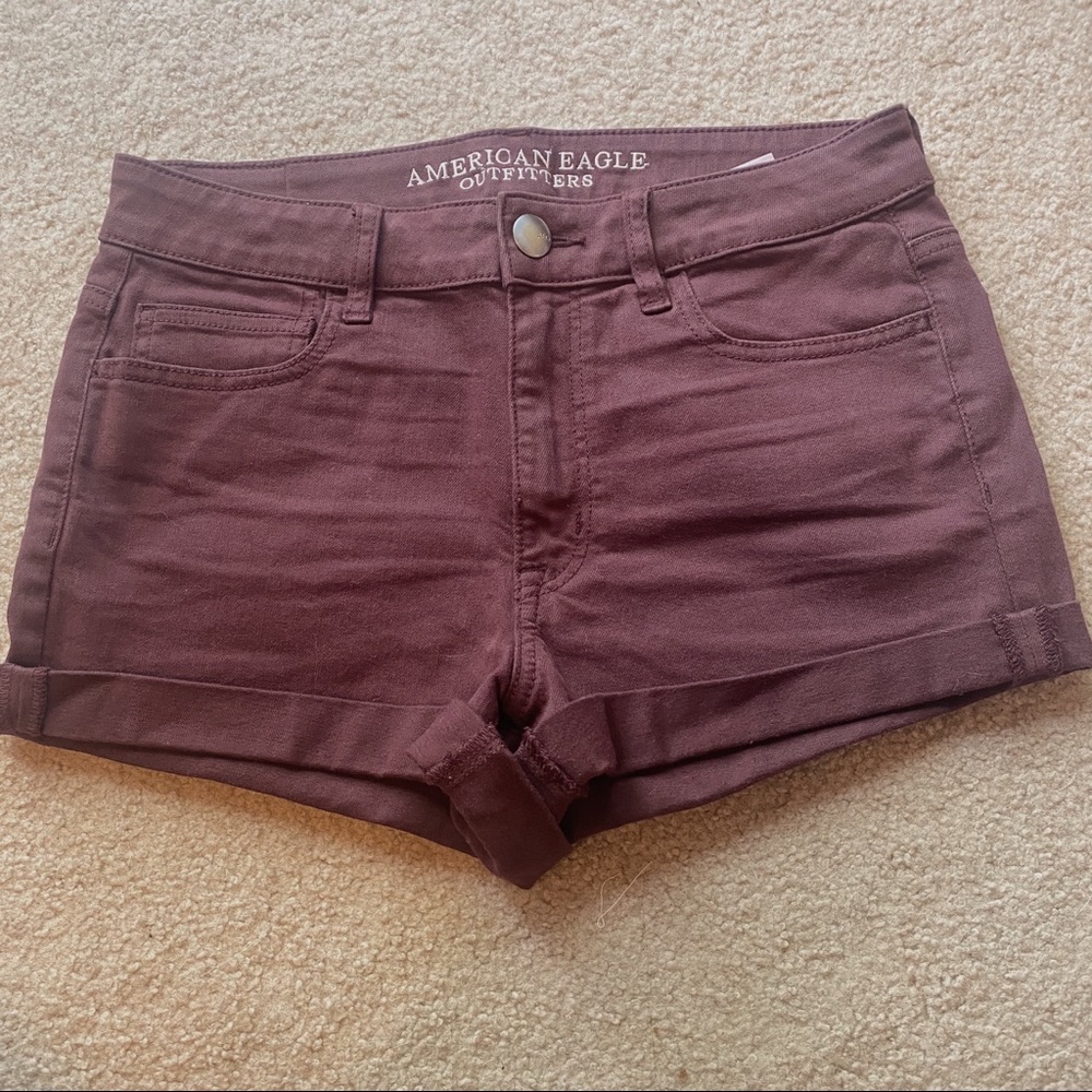 women’s american eagle jean shorts